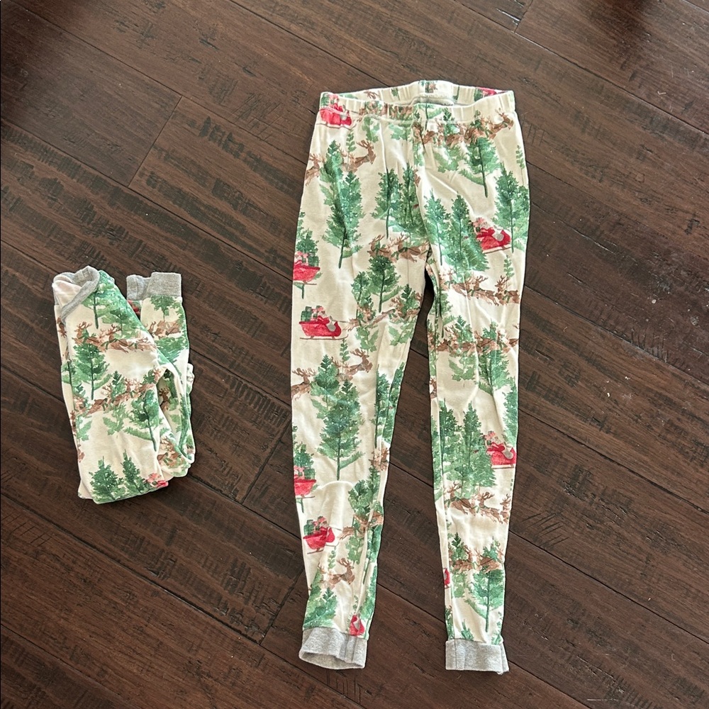 Burt's Bees Kids Pajama Set - Cream and Green - Picture 6 of 6